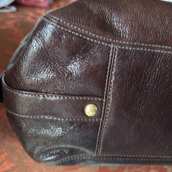 Coach 14313 Brown Leather Maggie Madison Women's Bag - Picture 5 of 15